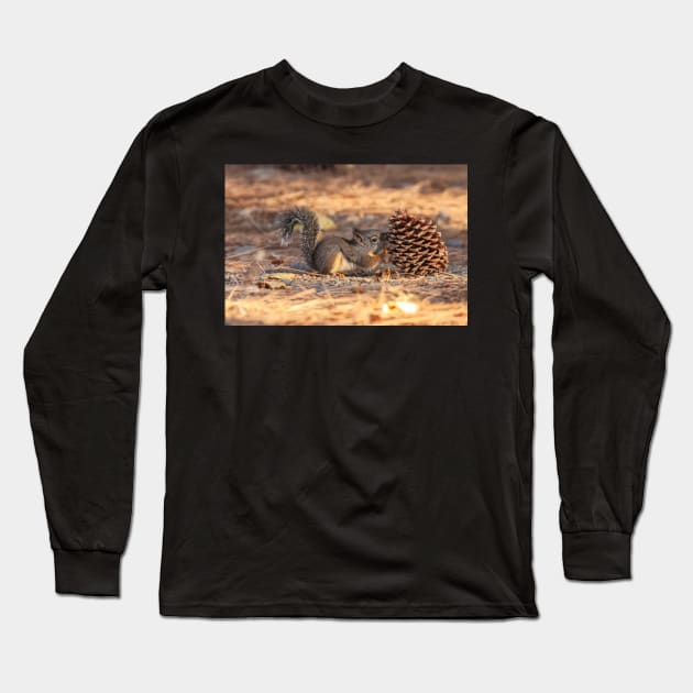 Douglas' Squirrel Long Sleeve T-Shirt by jvnimages